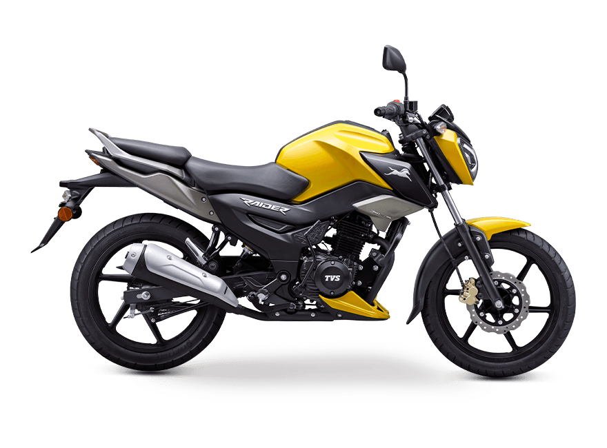 tvs raider 125 amarillo